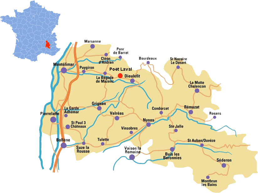 Un séjour détente dans une région de rêve: La Drôme provençale